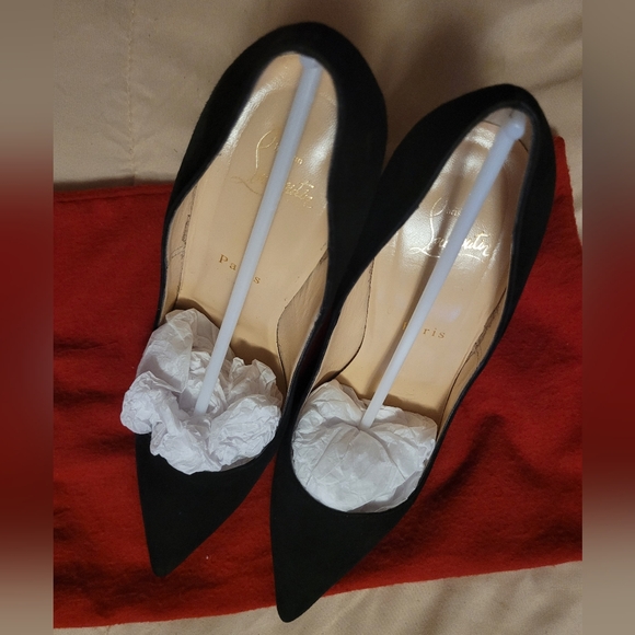 Christian Louboutin So Kate 40.5 Suede Black - Picture 6 of 6